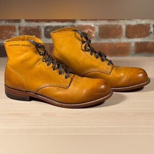 Wolverine Men's 1000 Mile Tan Leather Boots